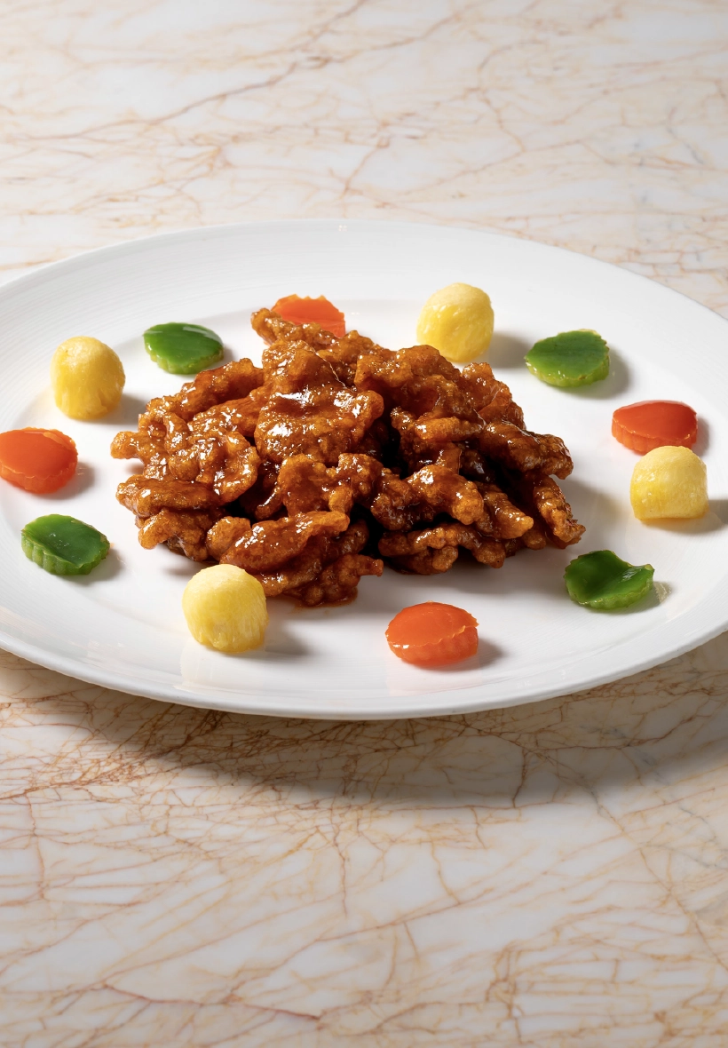 Sweet & Sour Pork Belly with Pineapple